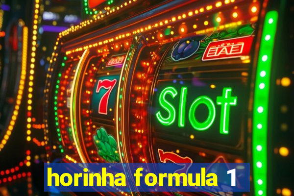 horinha formula 1
